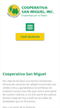 Mobile Screenshot of cooperativasanmiguel.com.do